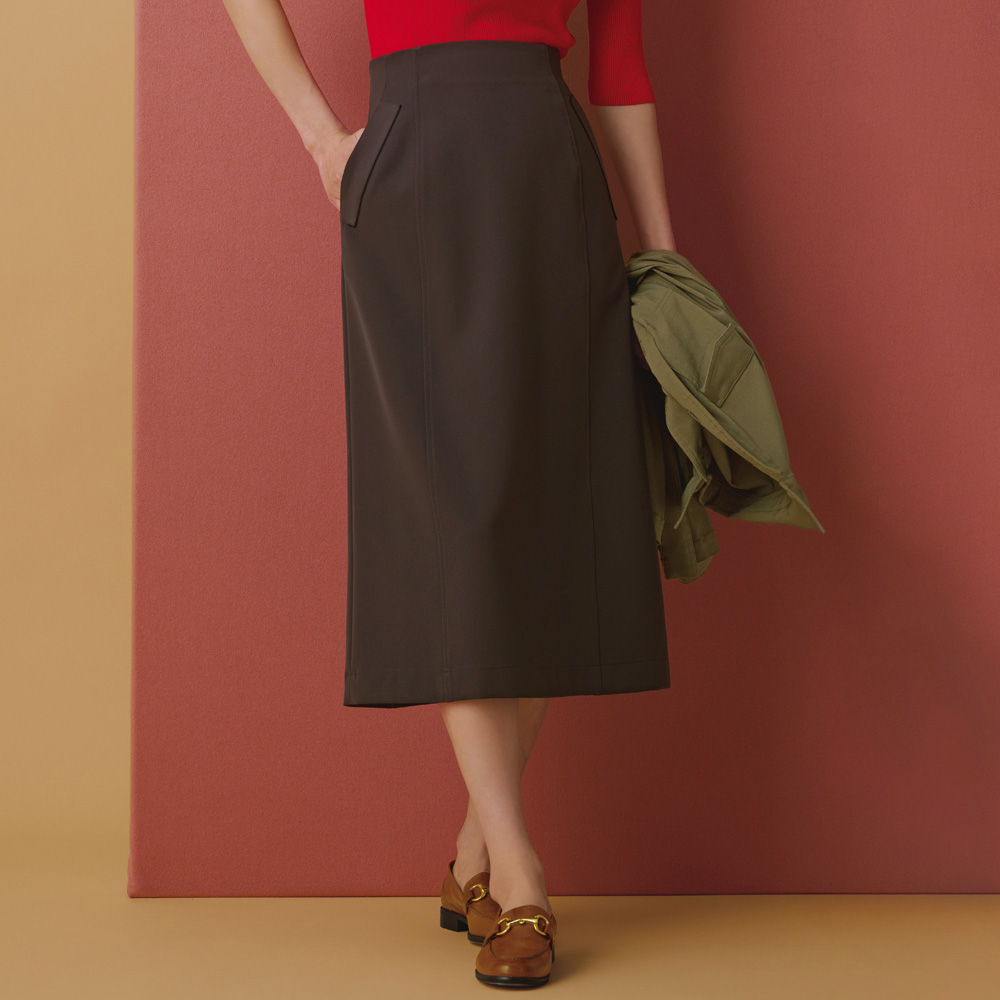 多機能素材 腰高 セミフレアスカート 機能性ウェア インナー 雑貨 100602