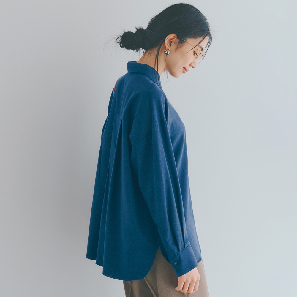 セルロースカポック シャツ シャツ ブラウス 101902