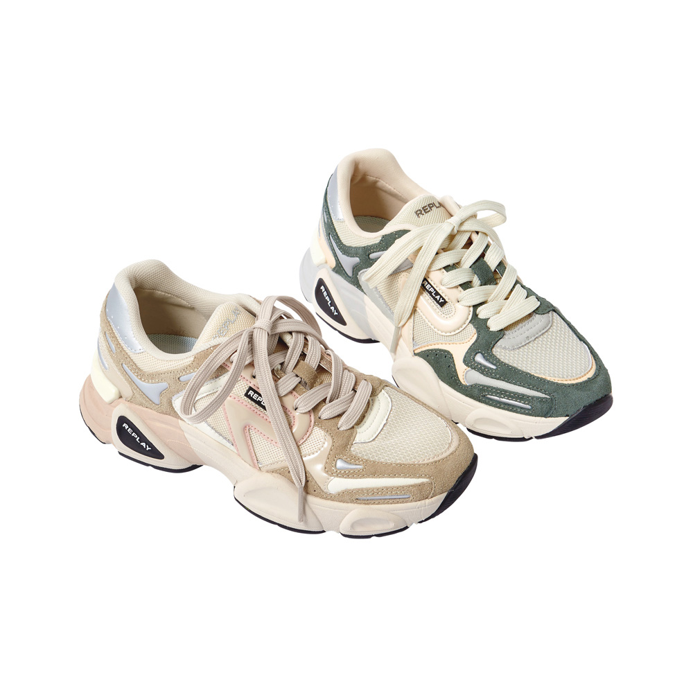 REPLAY/リプレイ ボリュームソール スニーカー スニーカー ヒールスニーカー コンフォートシューズ 103204