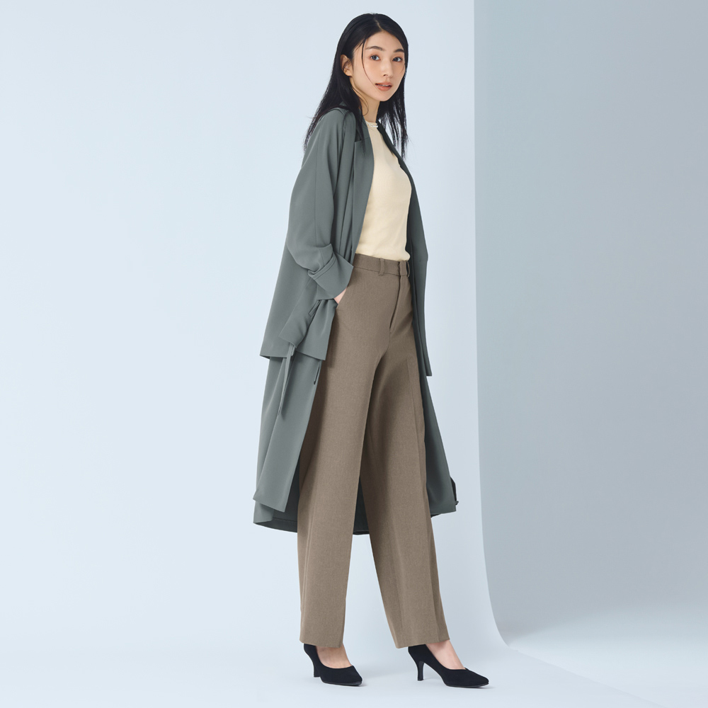 レイヤードデザイン とろみ 2点セット ベスト ジレ ジャケット 103301