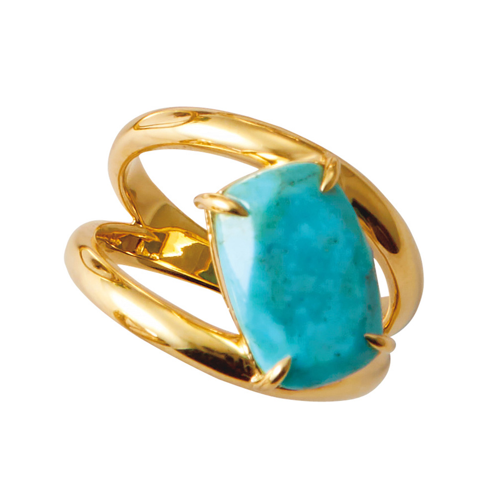 ROKUZAN／碌山 SV カラーストーン リング ターコイズ ジュエリー アクセサリー 119802