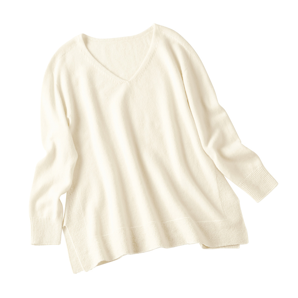 ホールガーメント(R) Vネックプルオーバー(日本製) ニットセーター ニット セーター 121802