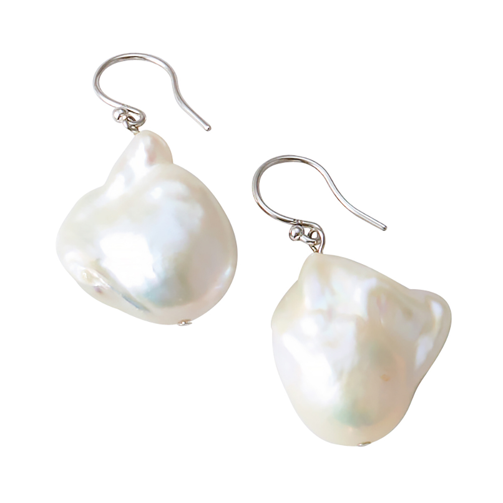 nico/ニコ SV 淡水バロックパール ピアス シルバー製 ジュエリー アクセサリー 119806