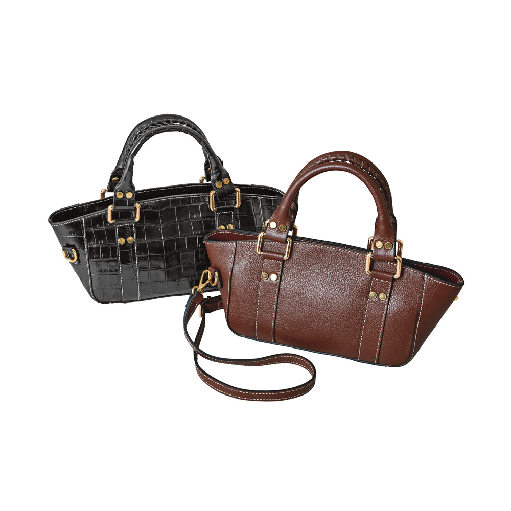 MARCO BIANCHINI／マルコビアンキーニ 2WAY レザーバッグ（イタリア製） レザーバッグ 革バッグ バッグ 120501