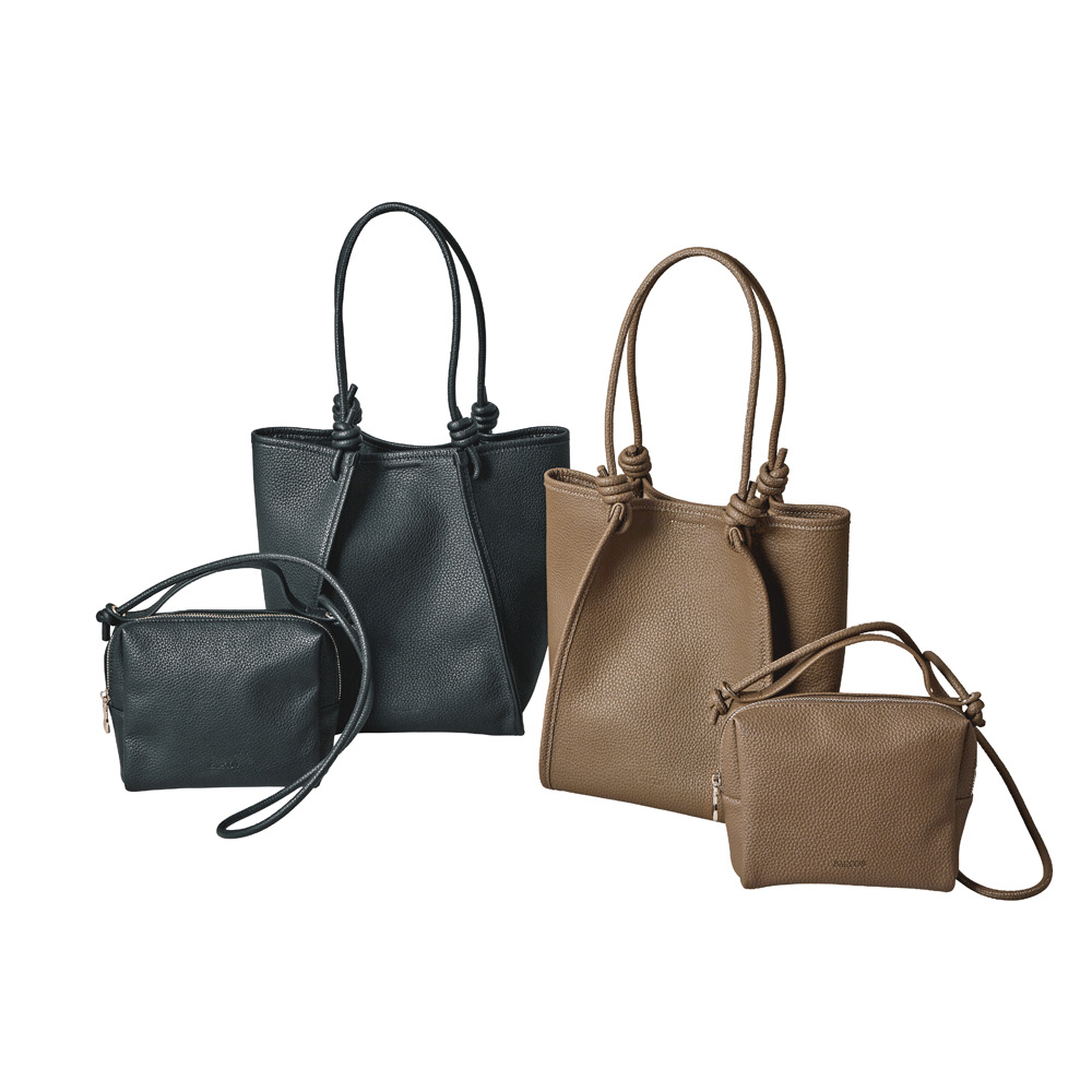 BARCOS／バルコス ポーチ付きトートバッグ レザーバッグ 革バッグ バッグ 120503