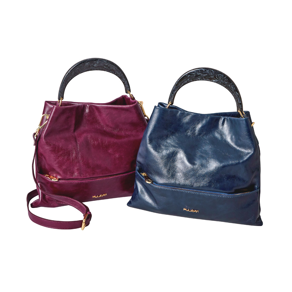 PULICATI／プリカーティ ワンハンドル 2WAY バッグ（イタリア製） レザーバッグ 革バッグ バッグ 120505