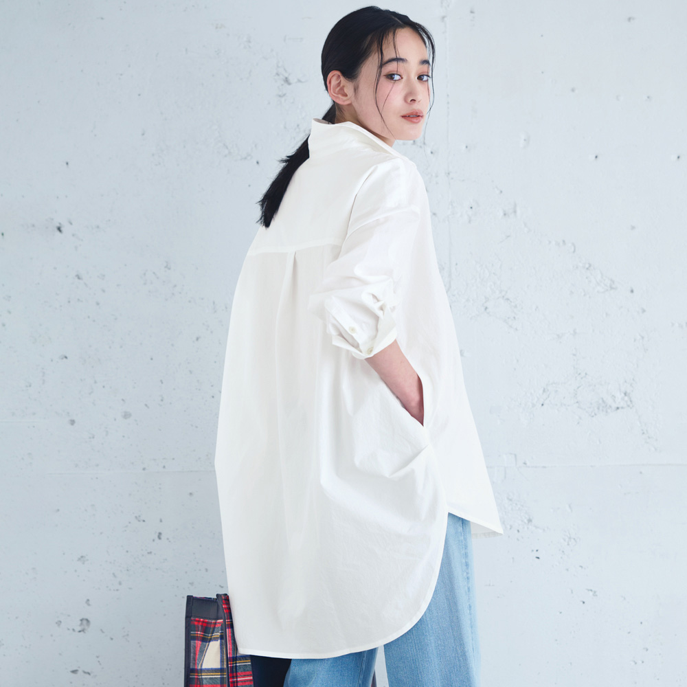 タスランタフタ UVカット ボリュームシャツ 機能性ウェア インナー 雑貨 120701