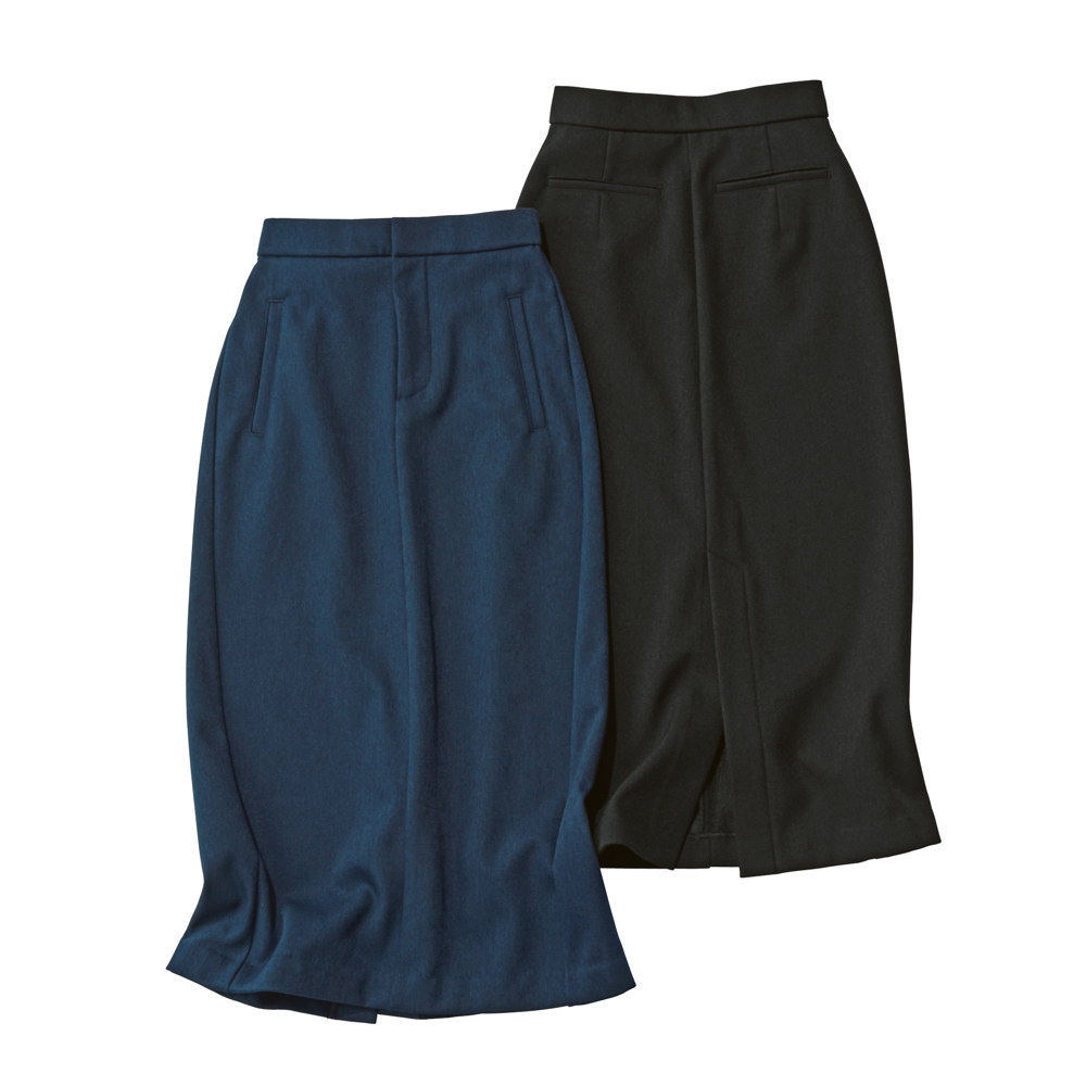 洗える 裏起毛 ボンディング スカート ロングスカート マキシ丈スカート スカート 137202