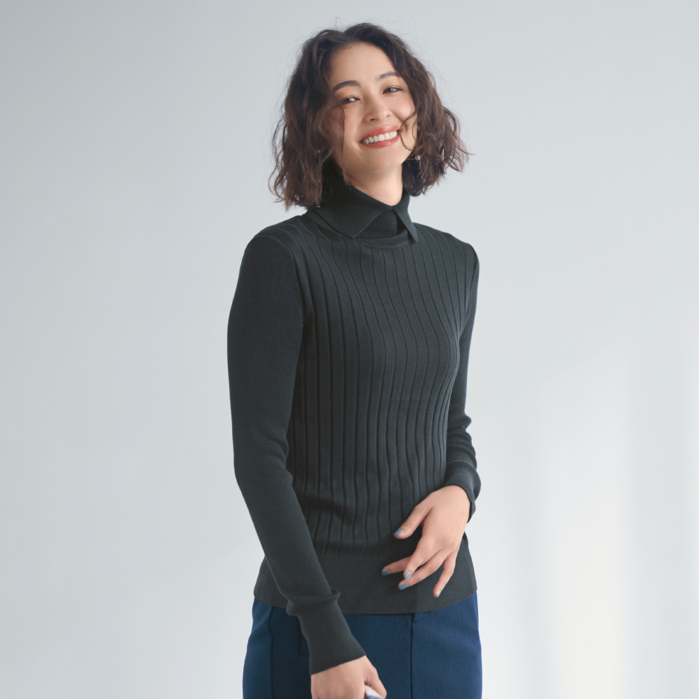 UVカット 洗える シルク100% 襟付き プルオーバー UV対策ウェア UV 紫外線対策 133803