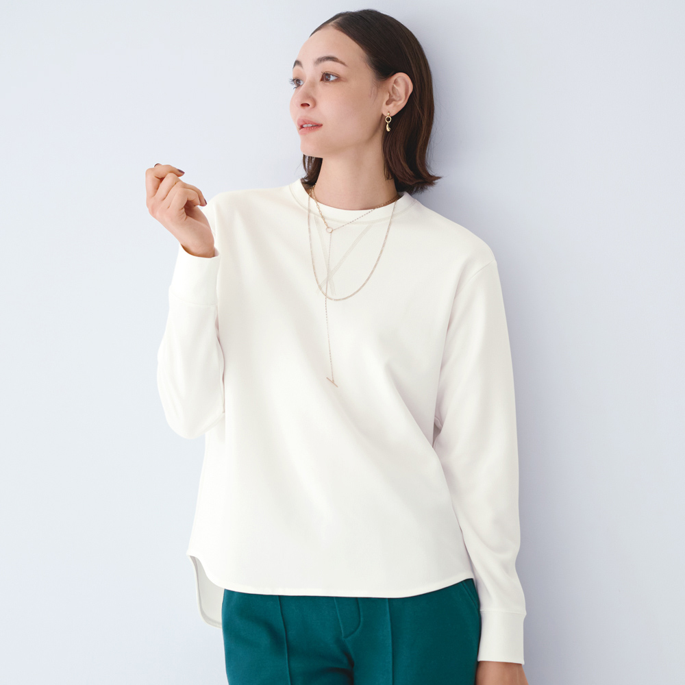 多機能ジョーゼット プルオーバーブラウス 機能性ウェア インナー 雑貨 136002