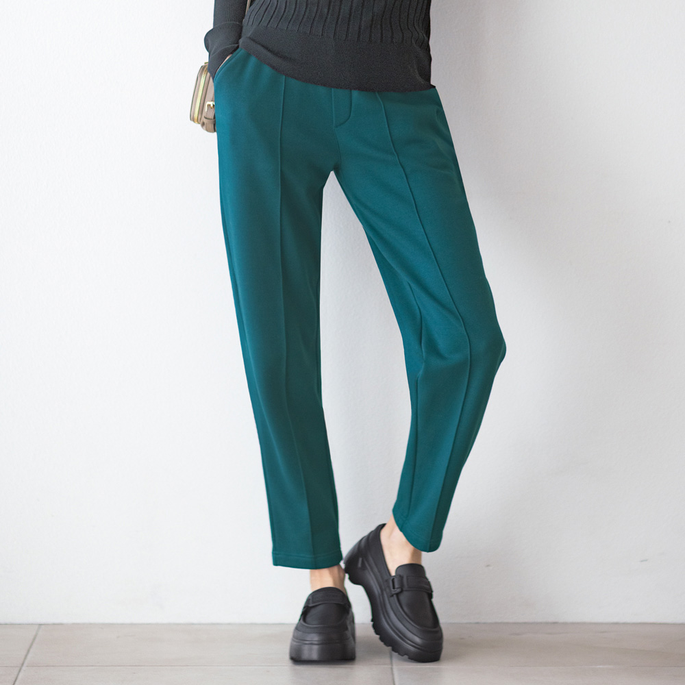 洗える 裏起毛シャギー テーパードパンツ テーパードパンツ パンツ 137102