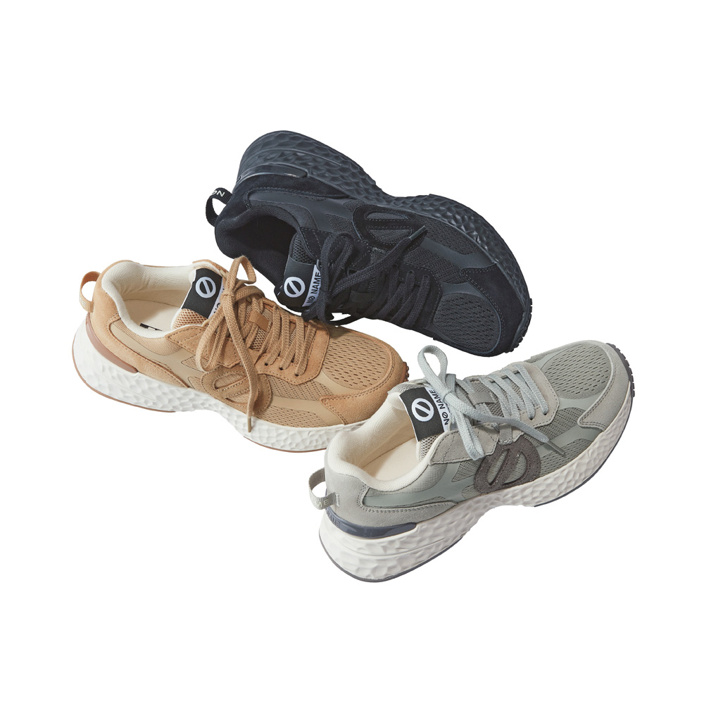 NO NAME/ノーネーム 素材コンビ スニーカー スニーカー ヒールスニーカー コンフォートシューズ 137303