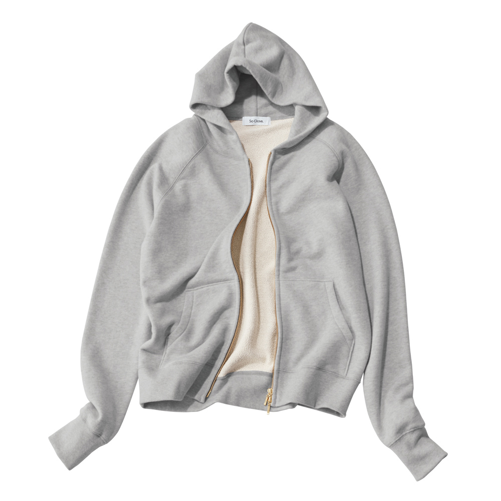 トンプキン裏毛 ダブルジップパーカ パーカー スウェット トレーナー 148302