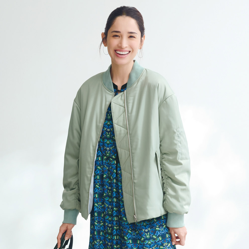 リバーシブル ノーブル MA-1ブルゾン ブルゾン ジャケット 146501