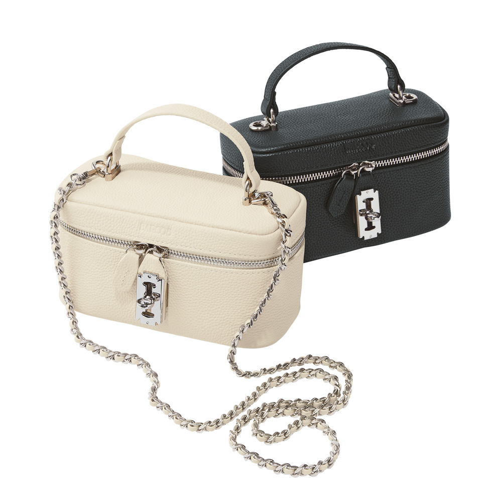 BARCOS/バルコス レザー ヴァニティバッグ レザーバッグ 革バッグ バッグ 146703