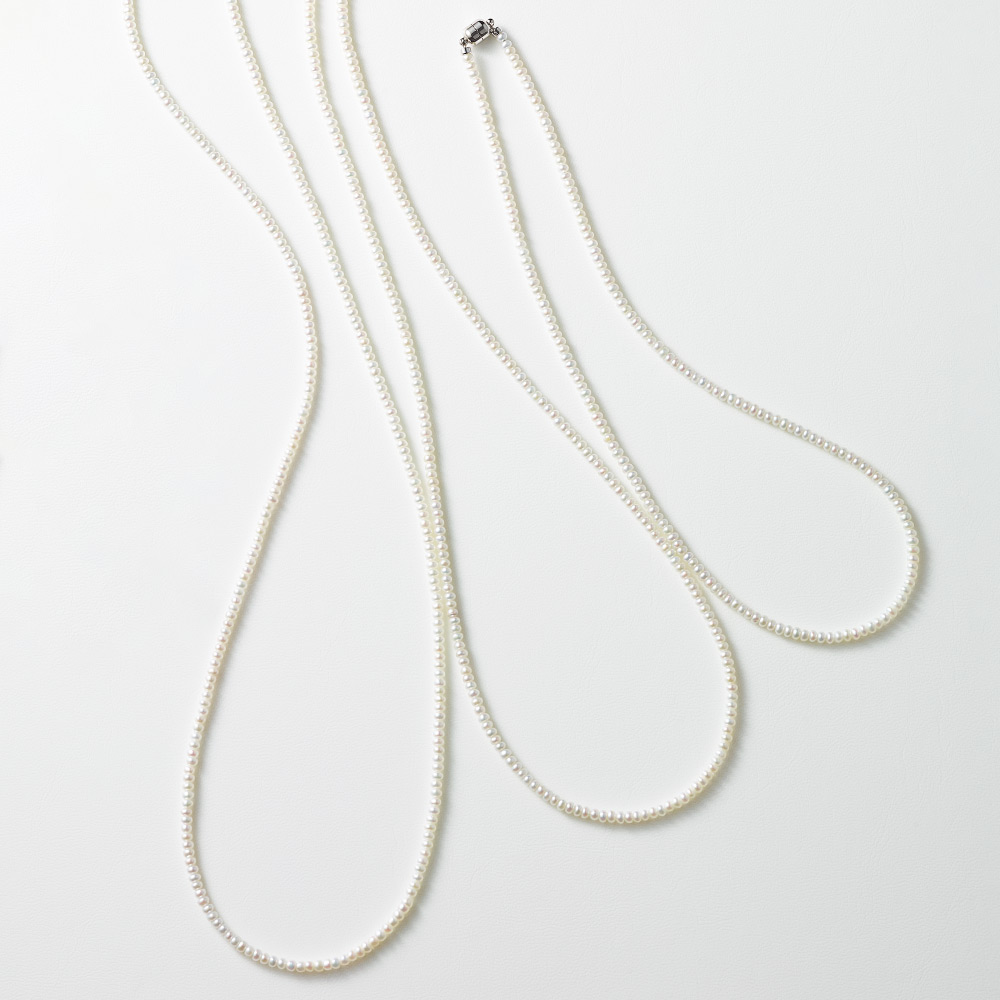 ≪120cm≫ 淡水ベビーパール ネックレス 真珠 パール ジュエリー アクセサリー 147303