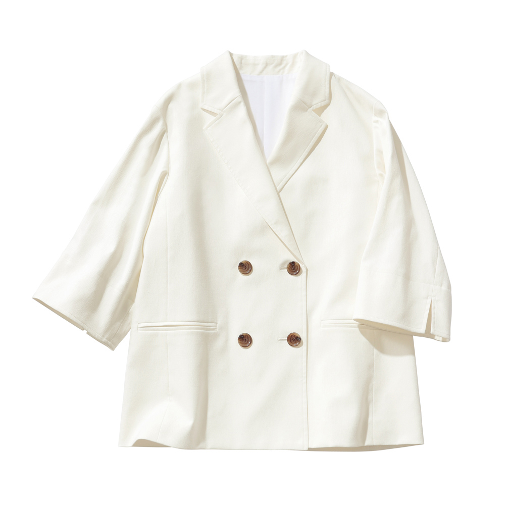 多機能素材 麻混 半袖 テーラードジャケット 機能性ウェア インナー 雑貨 170501