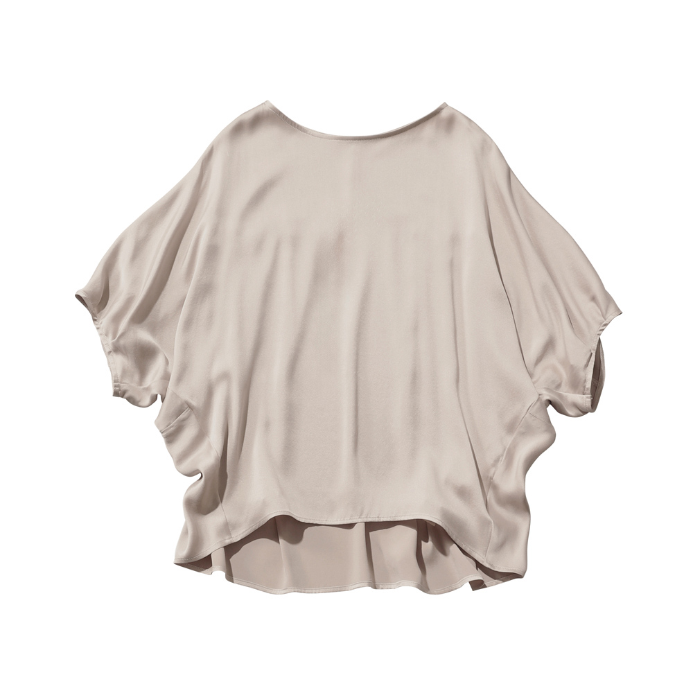 サンドウォッシュ シルク混 Tブラウス 機能性ウェア インナー 雑貨 170601