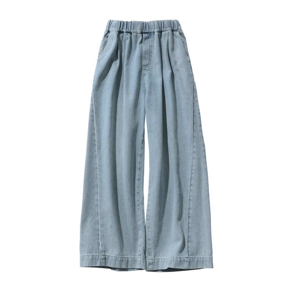 タックワイド イージー デニムパンツ サステナブル 171803