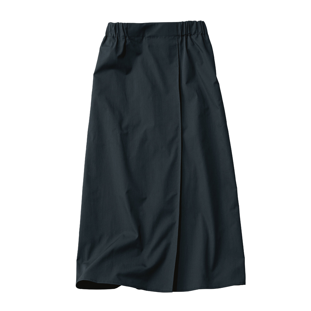 多機能素材 タックデザイン ロングスカート UV対策ウェア UV 紫外線対策 172203