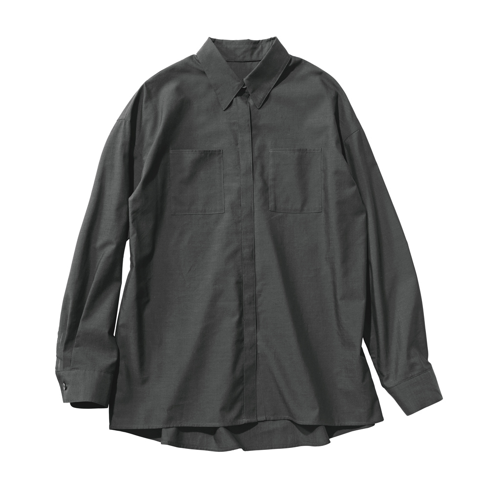 接触冷感 コットン混 シアーシャツ 機能性ウェア インナー 雑貨 172601