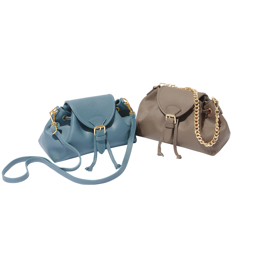 M Rose/エンメローズ 2WAY チェーンレザーバッグ （イタリア製） レザーバッグ 革バッグ バッグ 173904