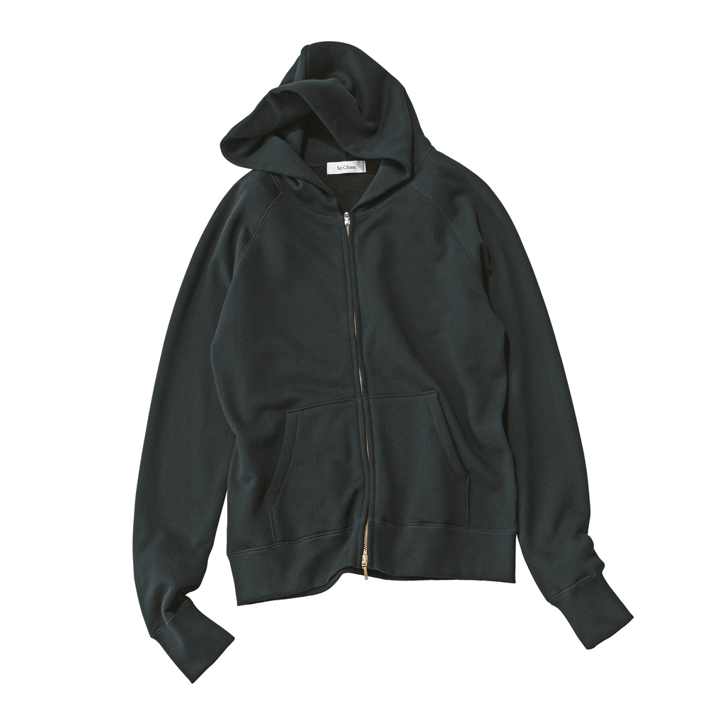 トンプキン裏毛 ダブルジップパーカ パーカー スウェット トレーナー 208903