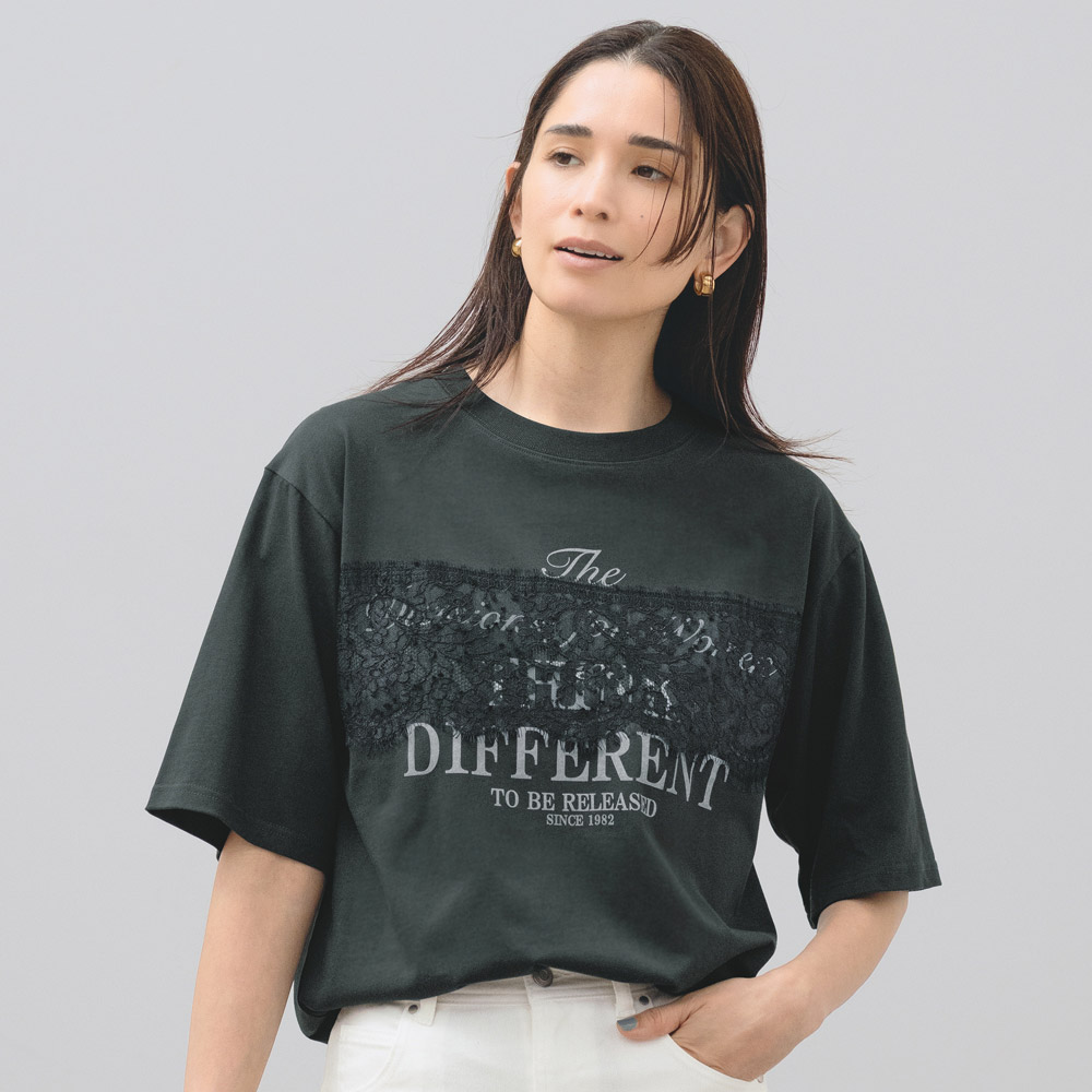 ラッセルレース ドッキング ロゴ Tシャツ Tシャツ カットソー 208401