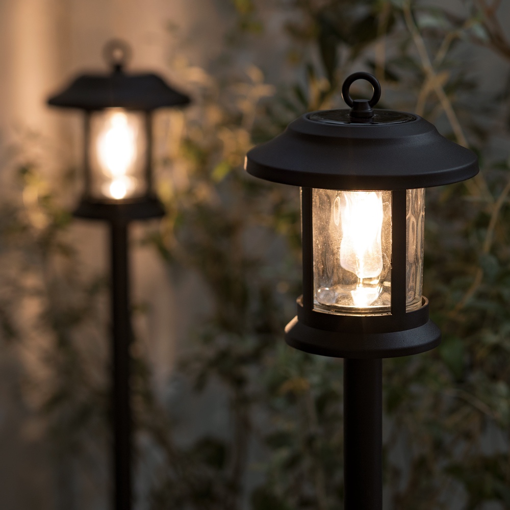 3wayソーラーガーデンライト同色2個組 通販 ディノス