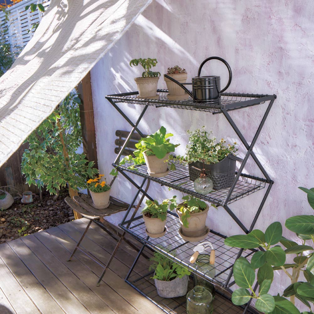 プランタースタンド 3段 プラスチック製 植物スタンド 花の棚 園芸 鉢置きス 花植物スタンド ホーム ガーデン 寝室 ベランダ 屋外 室内 リビングルーム用 鉢 3段の通販 花・ガーデン・DIY フラワースタンド 3段 アイボリー