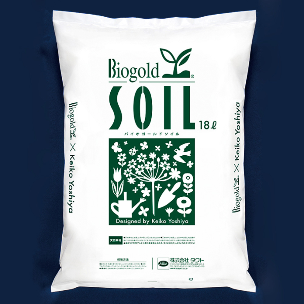 ディノスオリジナル培養土 バイオゴールド×吉谷桂子×dinos バイオゴールドソイル 18L G85610