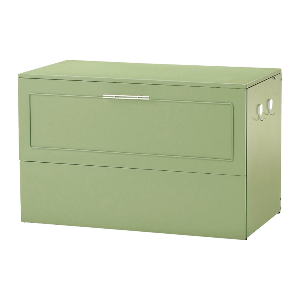 欧風ダストボックス〈ダークグレー〉奥行38cm 保管庫 G85765