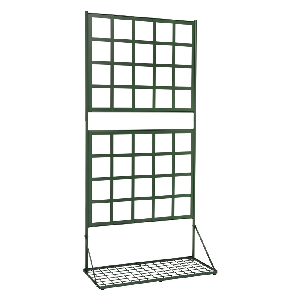 英国風格子シリーズ プランター台付きトレリス G85816