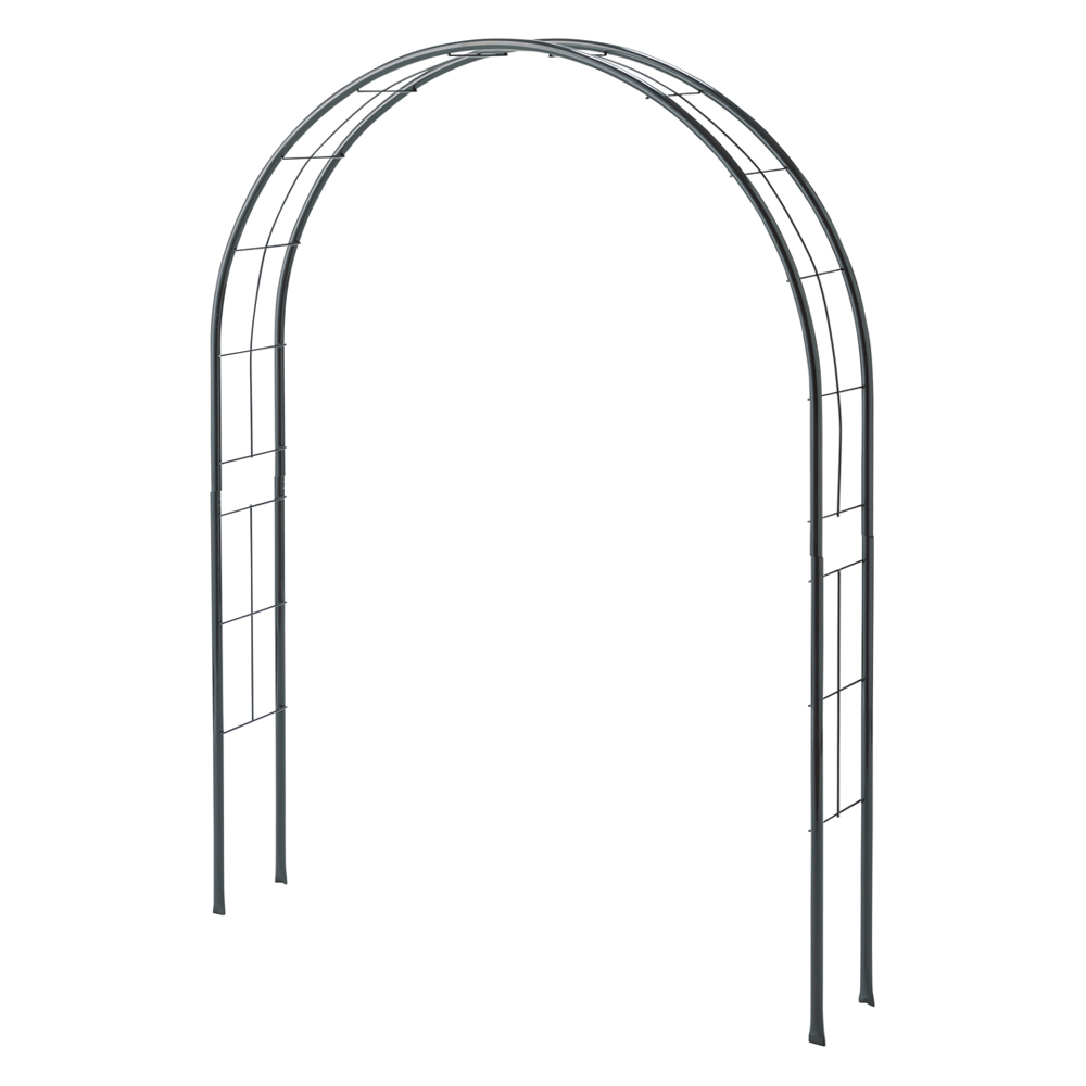 奥行16cmの花だんアーチ ガーデニンググッズ G86607