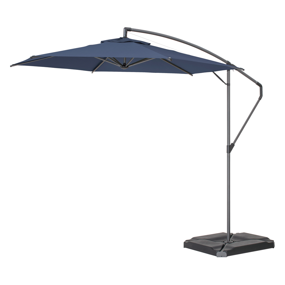 ベース付パラソル 2.5m 日除けシェード ガーデンパラソル G86914