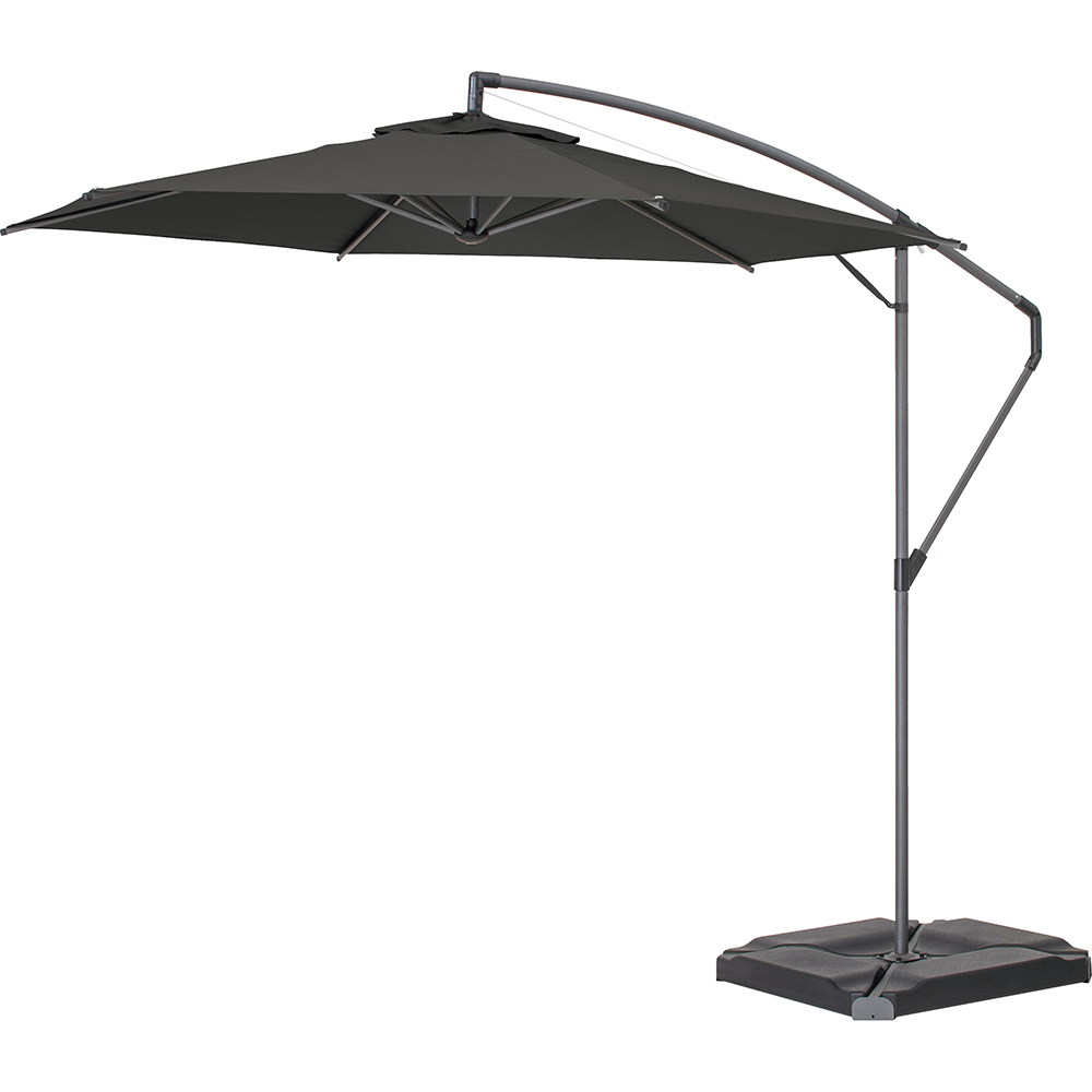 ベース付パラソル 2.5m 日除けシェード ガーデンパラソル G86914