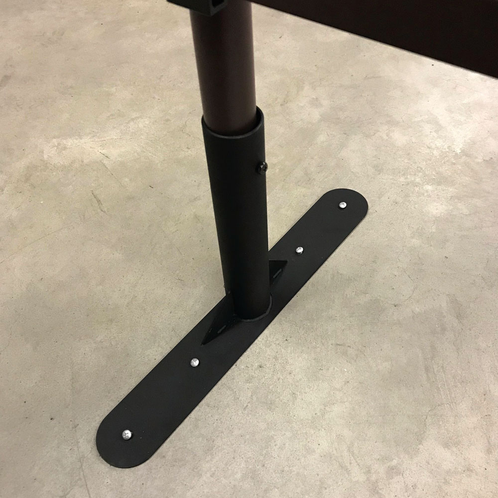 目隠しガーデニングフェンス用 コンクリート設置用パーツ 2枚用(脚4本分) G86811