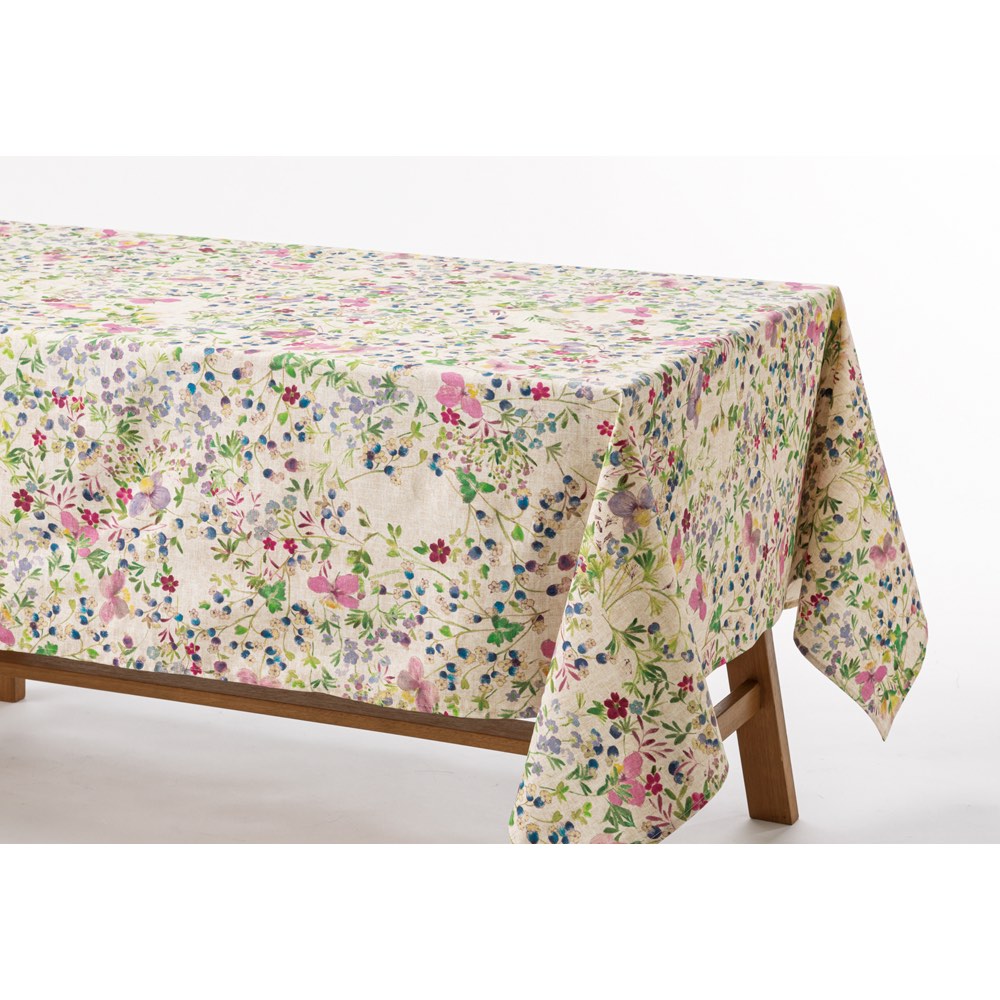 ≪150×200cm≫ スペイン製テーブルクロス 花柄 ガーデニンググッズ G87007