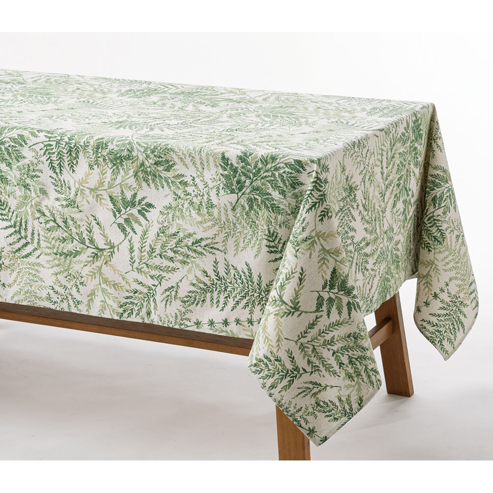≪150×250cm≫ スペイン製テーブルクロス リーフ柄 ガーデニンググッズ G87012