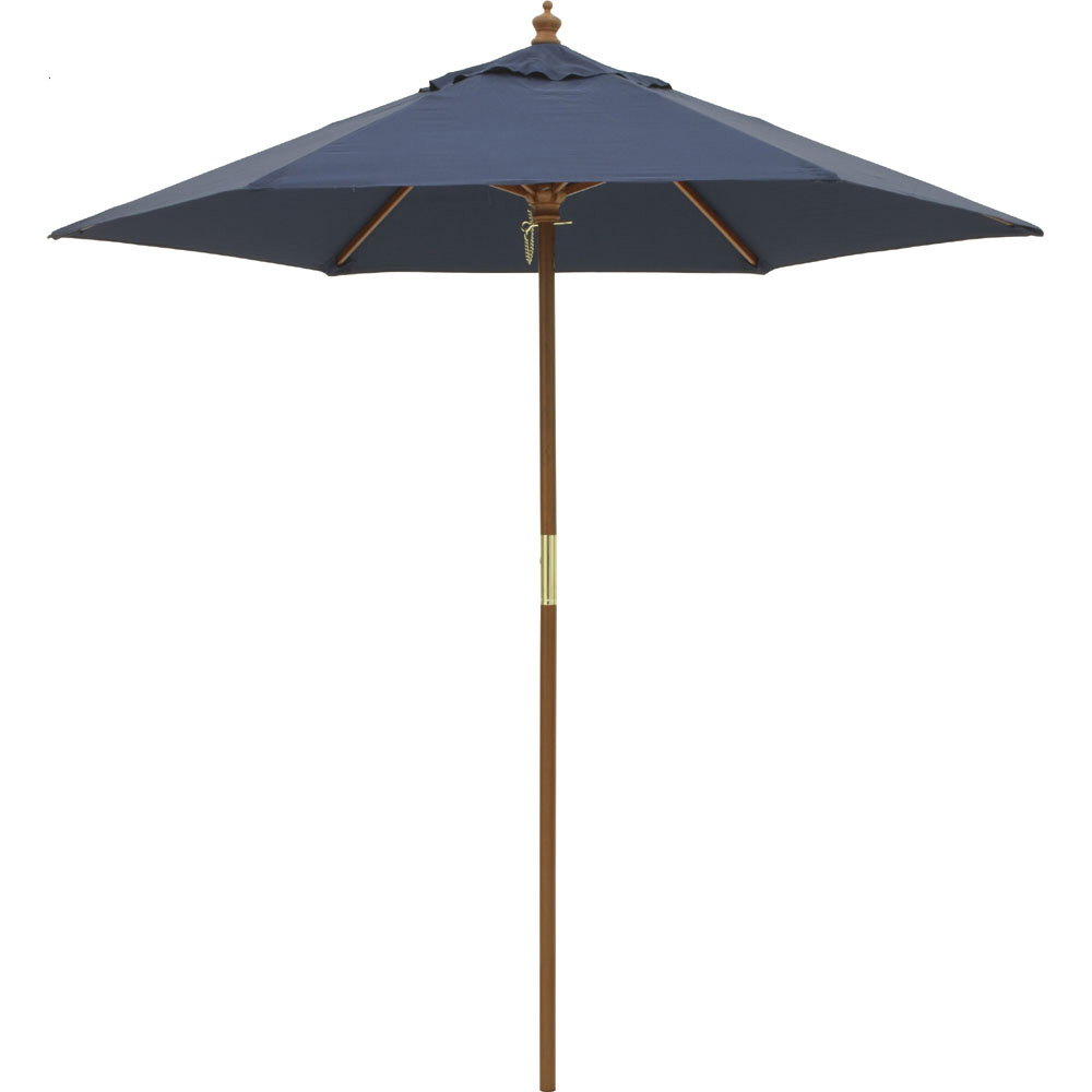 ウッド支柱パラソル パラソル径210cm 日除けシェード ガーデンパラソル G87020