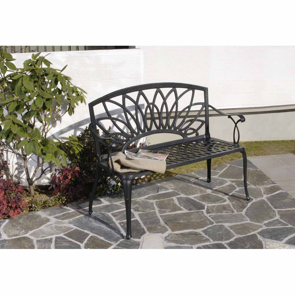 g-STYLE ベンチ ガーデンチェア ベンチ ガーデンファニチャー G87310