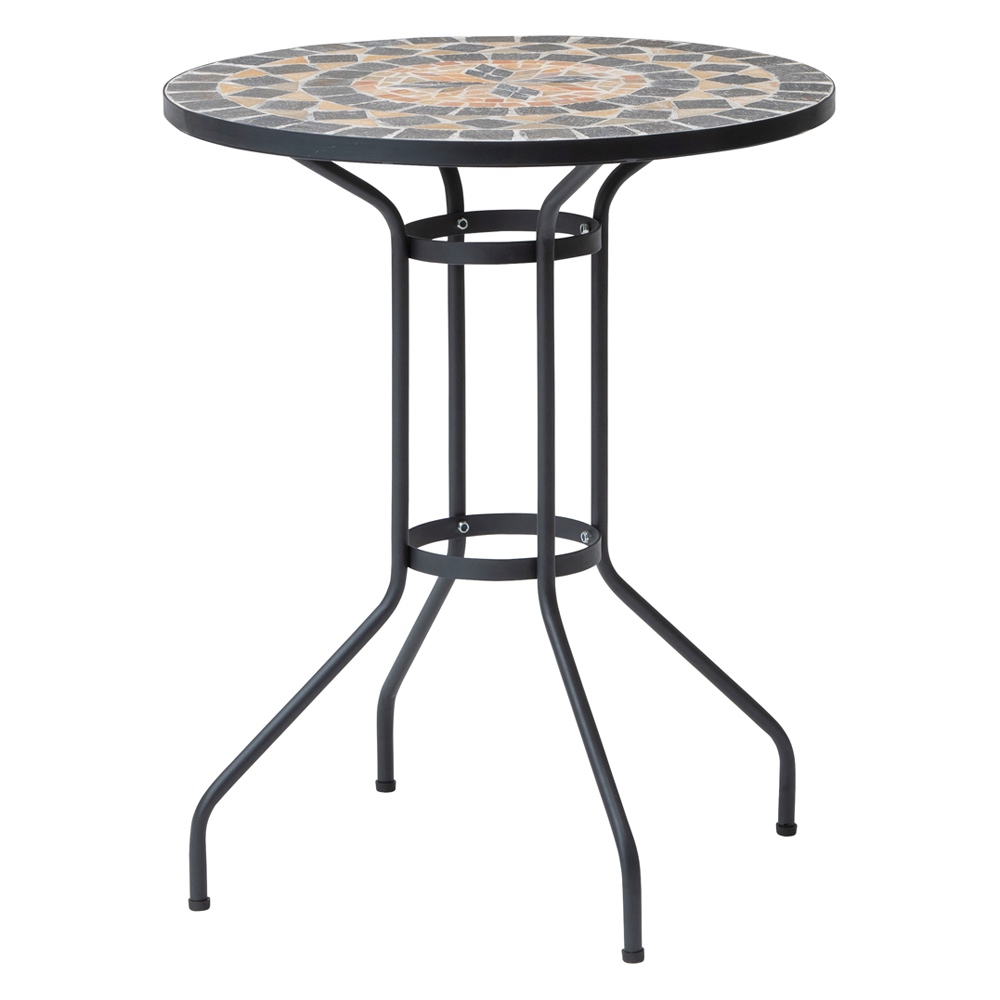 モザイクテーブル径60cm ガーデンテーブル ガーデンファニチャー G87415