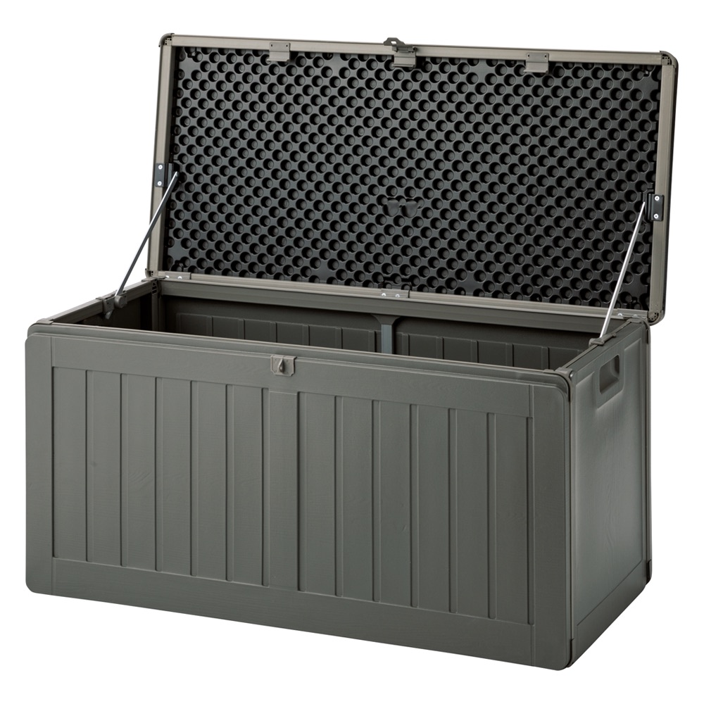 木目調樹脂ストッカー 190L 物置 G87913