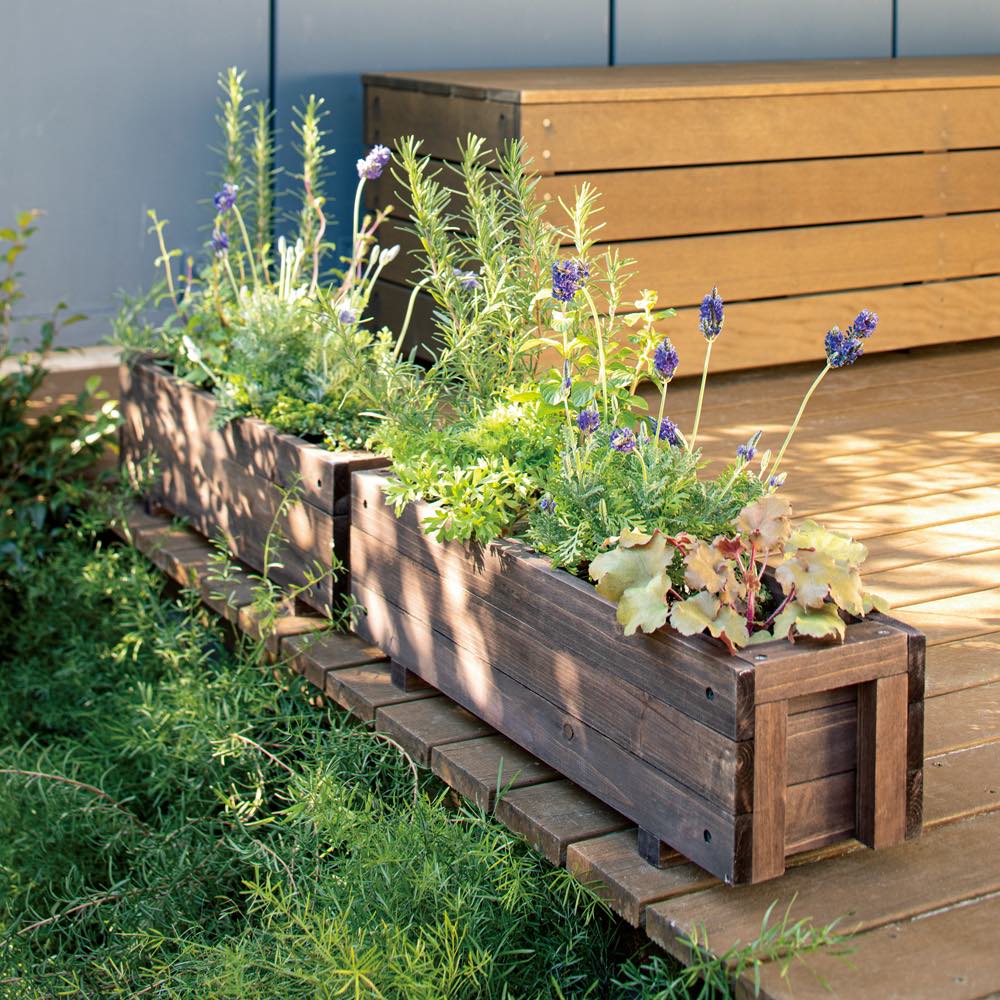 専用出品　ウッドプランター★* G88320c1.jpg