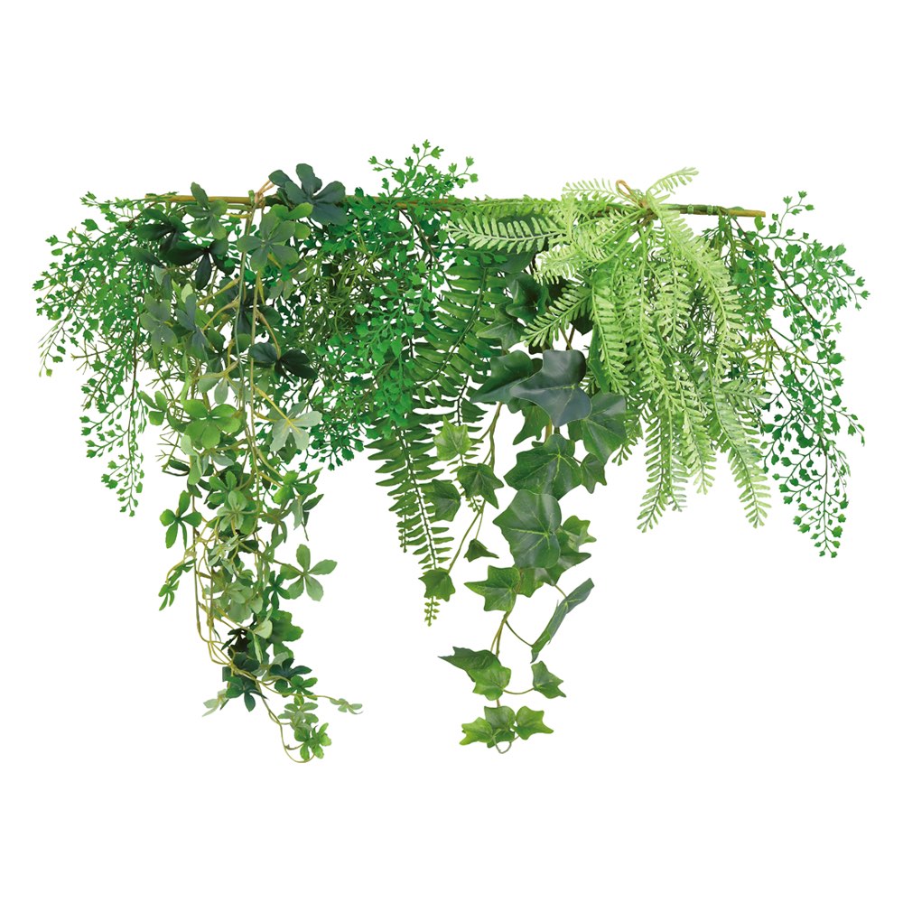 垂らして飾るインテリアグリーン フェイク インテリアグリーン 人工観葉植物 造花 G95216
