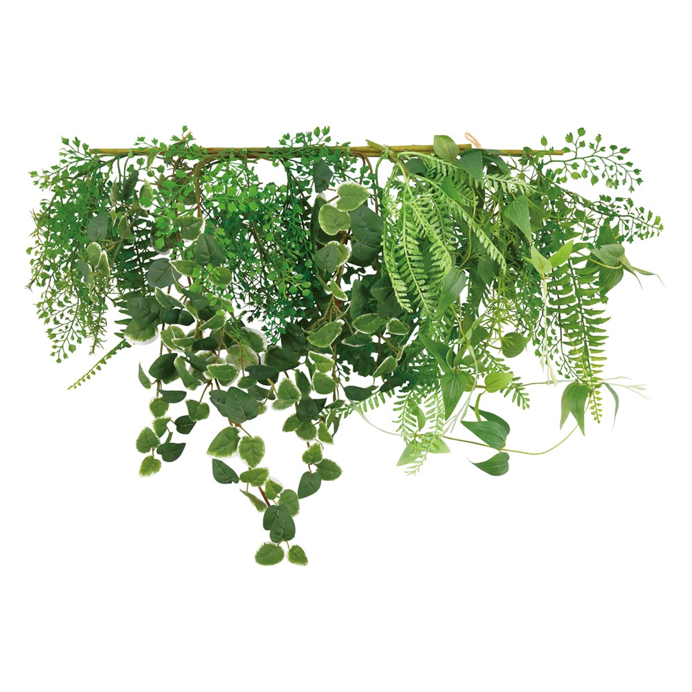 垂らして飾るインテリアグリーン フェイク インテリアグリーン 人工観葉植物 造花 G95216