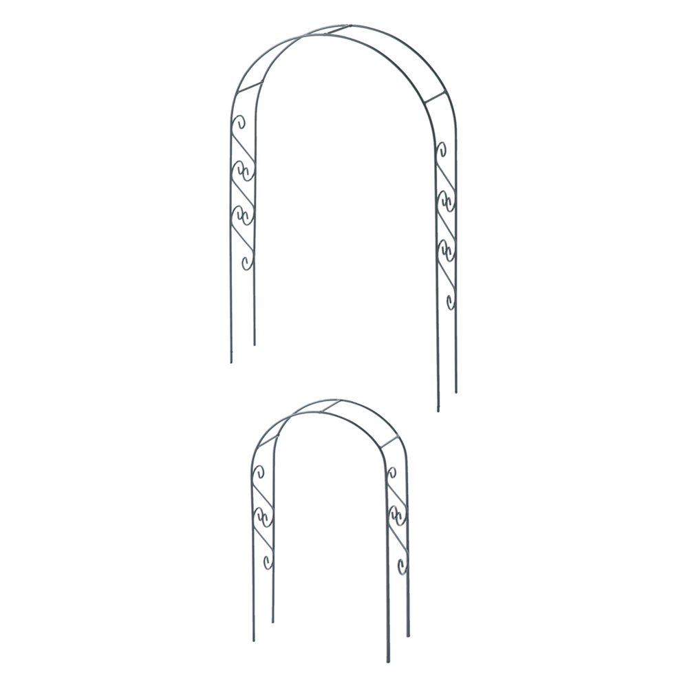 花だん用アーチ大小2個組 ガーデニンググッズ G95610