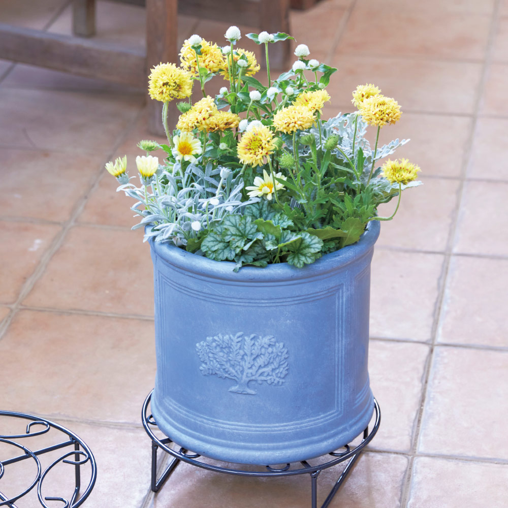 ラウンドプランター プランター 植木鉢 鉢カバー G95623