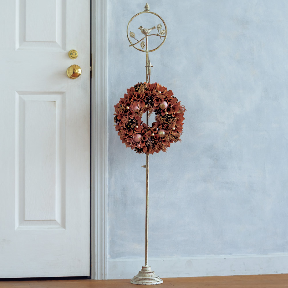 小鳥のリーススタンド フラワースタンド プランタースタンド 花台 G95221