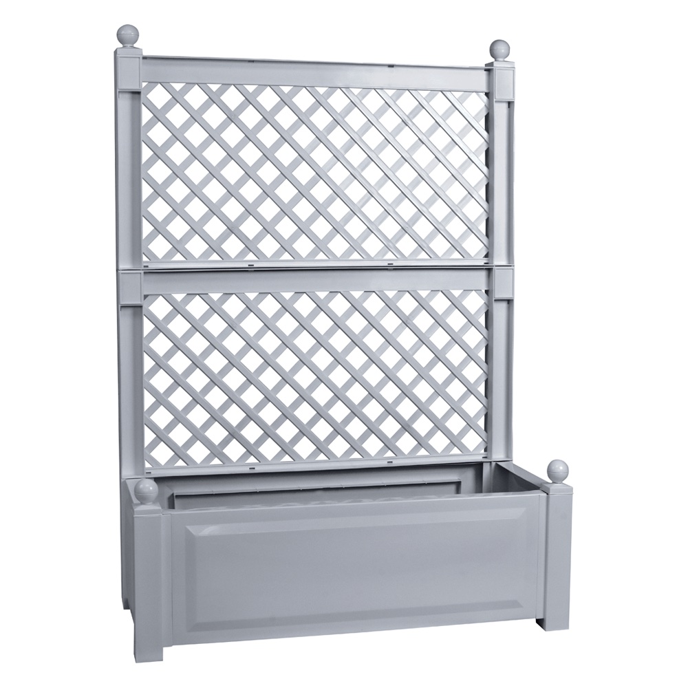 ドイツKHW社製 プランター付きトレリス ワイド G00313